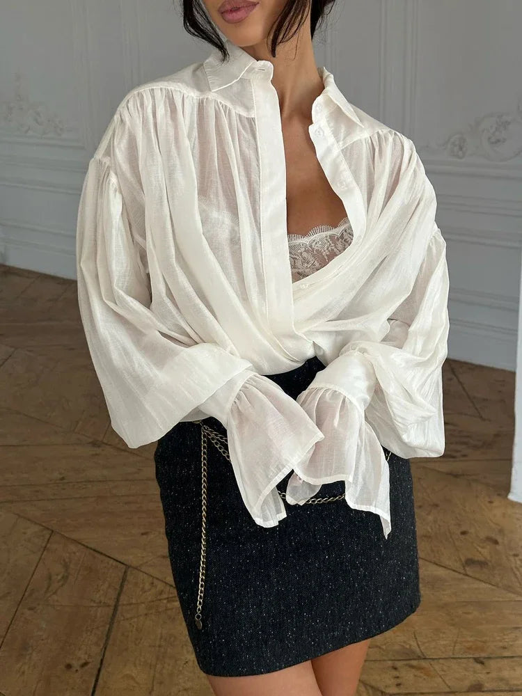 Marlowe Spliced Shirt