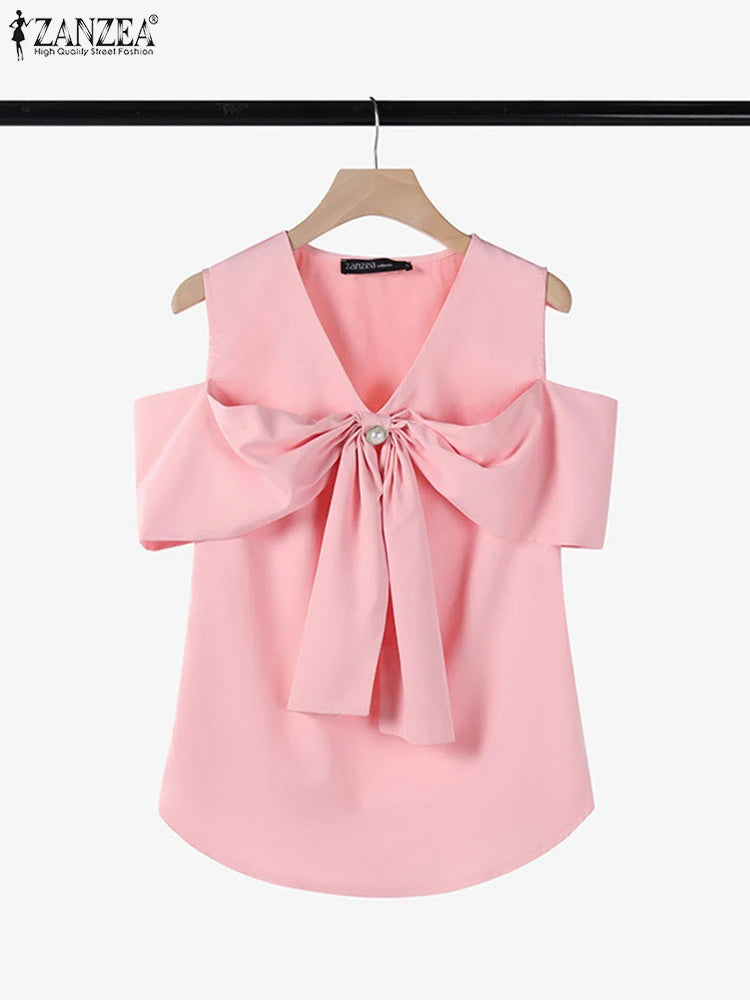 The Sienna Bow-Tie Blouse