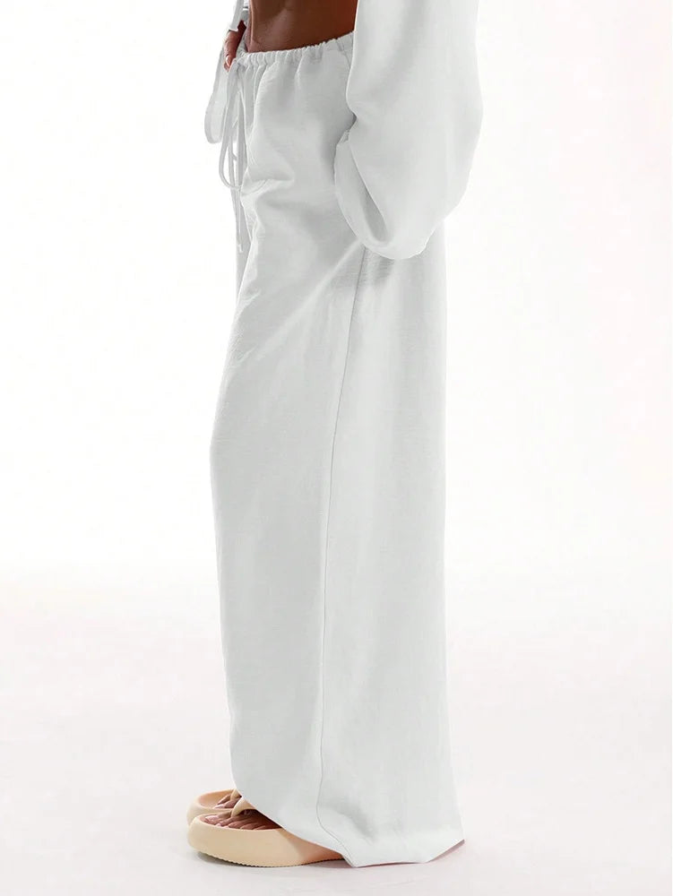 The Metro Flow Wide-Leg Trousers