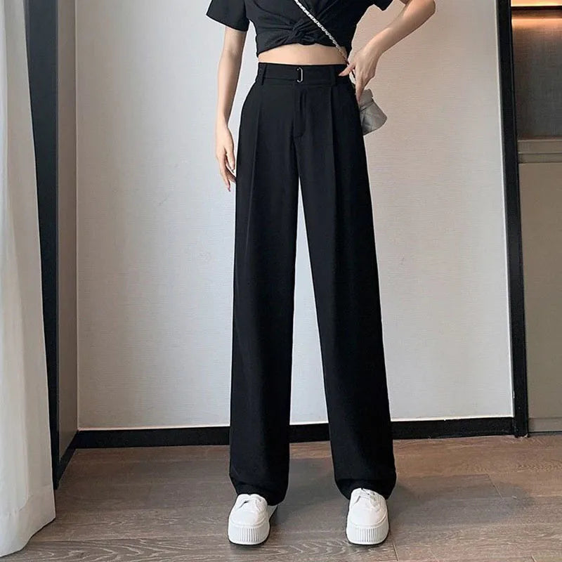 The Seoul Sleek High-Waist Trousers